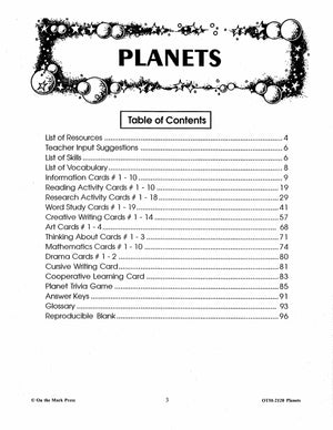 Planets Grades 3-6 (US Edition)