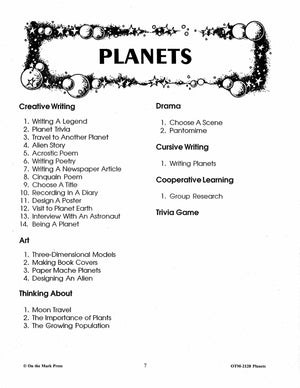 Planets Grades 3-6 (US Edition)